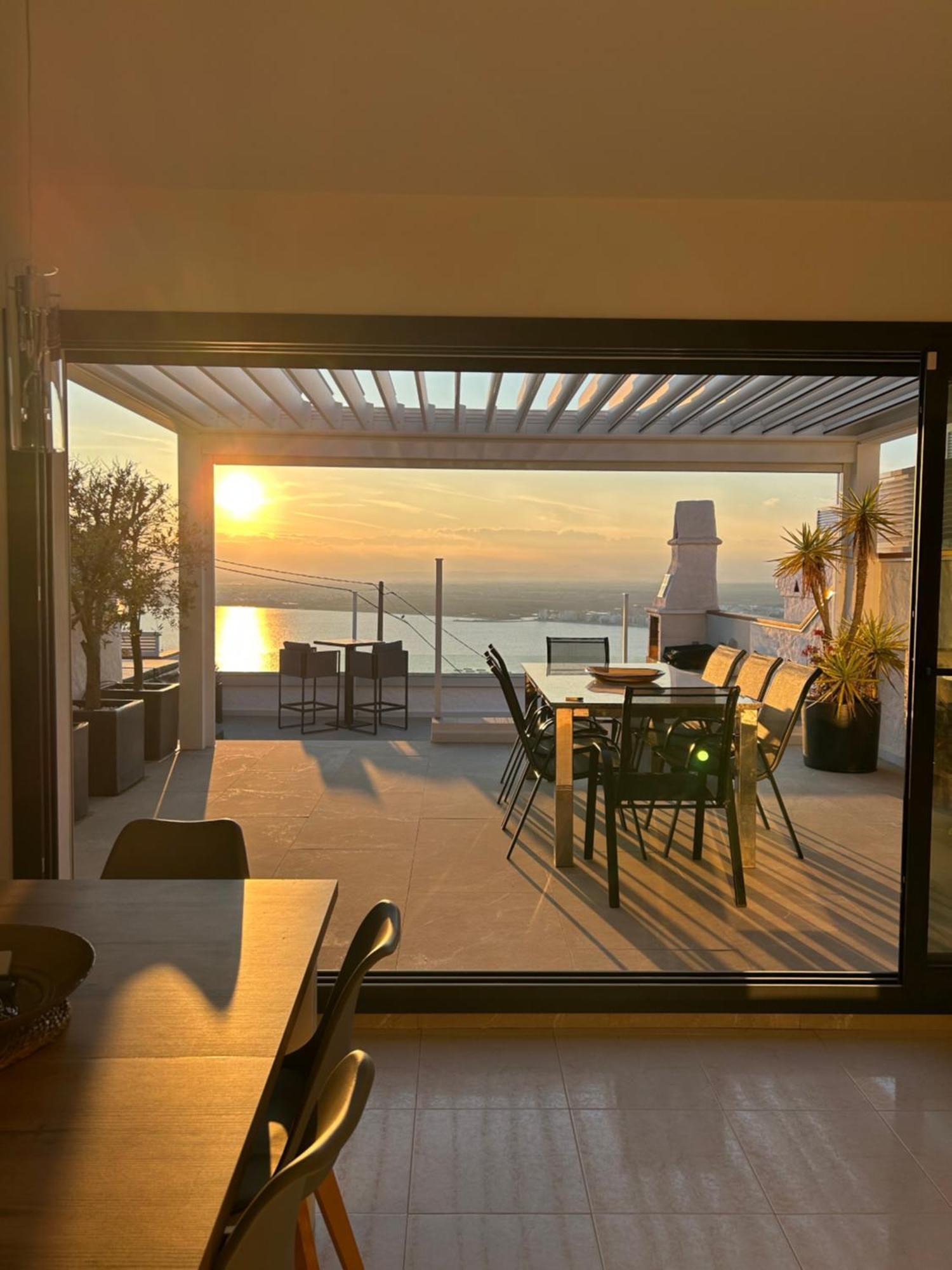 Appartement Duplex Rosas Avec Terrasse Magnifique Jacuzzi Vue Mer Kültér fotó